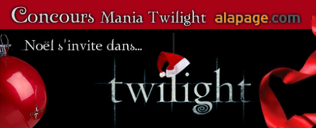 Résultats du Concours Mania Twilight / Alapage