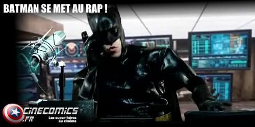 Quand Batman se met au rap The Dark Knight is confused
