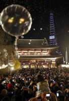 Célèbration de la nouvelle année à Tokyo