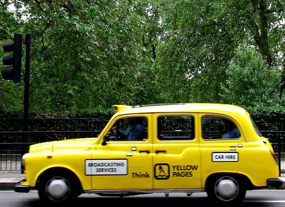 taxi jaune