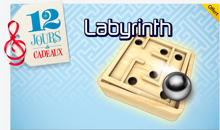 Labyrinth offert aujourd’hui