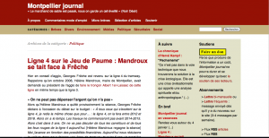 Montpellier Journal Le journal en ligne de Jacques-Olivier Teyssier