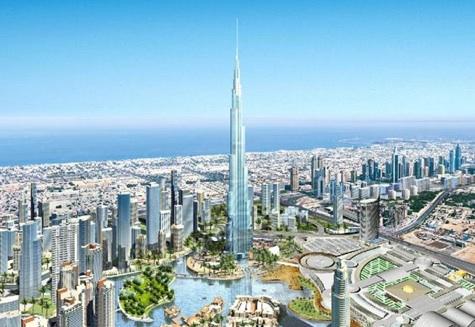 Inauguration de Burj Dubaï, la plus haute tour du monde