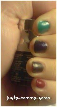 Swatch vernis Claire's