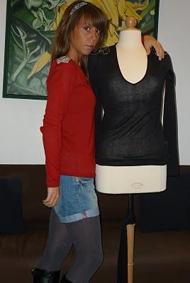 En rouge et noir.....