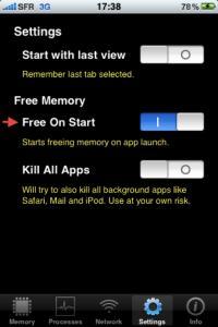 Libérer de la mémoire sur l’iPhone avec « System »
