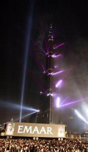 Inauguration du Burj Dubaï