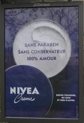 Campagne Nivea Creme “Sans Paraben”