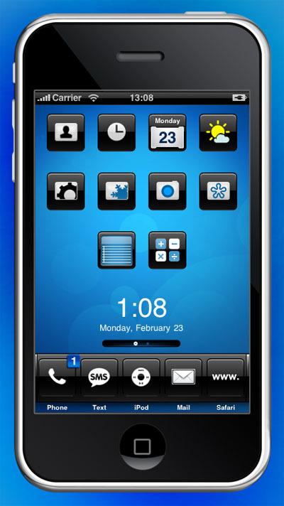 iphone design iblue 1