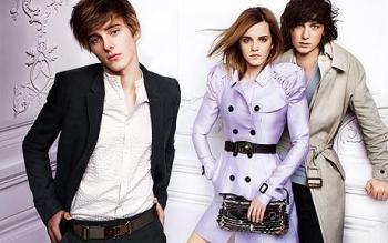 Emma Watson égérie de la collection BURBERRY 2010