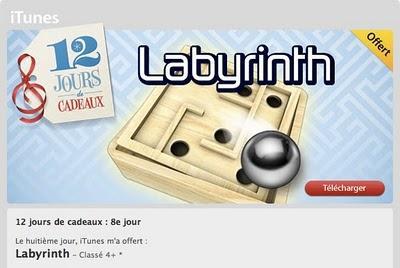 12 JOURS DE CADEAUX iTUNES