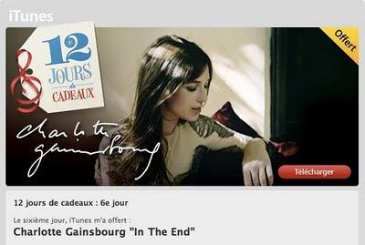 12 JOURS DE CADEAUX iTUNES