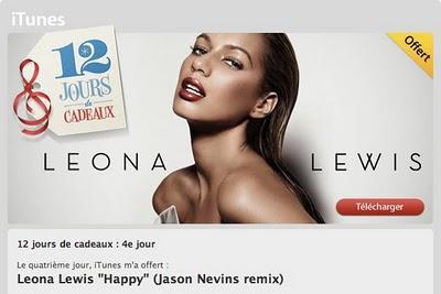 12 JOURS DE CADEAUX iTUNES