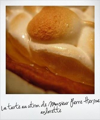 La fameuse tarte au citron meringuée du fameux Pierre Hermé