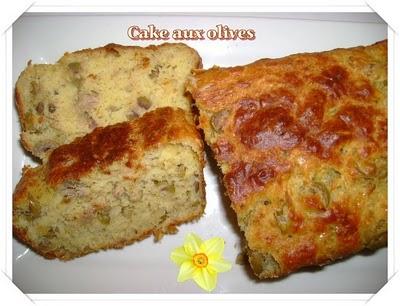 Cake aux olives en partenariat avec Croc'frais