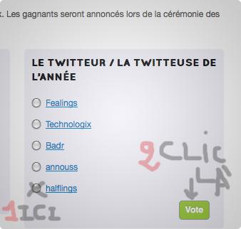 Votez pour Halflings aux Maroc Blog Awards