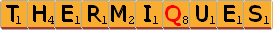 Les Mots de l’ODS(Officiel Dictionnaire du Scrabble)ayant pour prefixe -EXO THERMIQUES