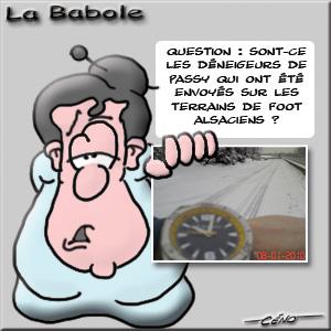 La Babole - Le scandale du déneigement à Passy (Haute Savoie)