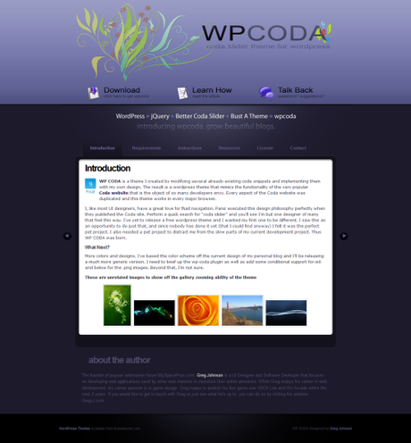 coda-wordpress-template