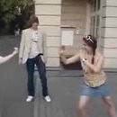 Fille et Karaté Fail