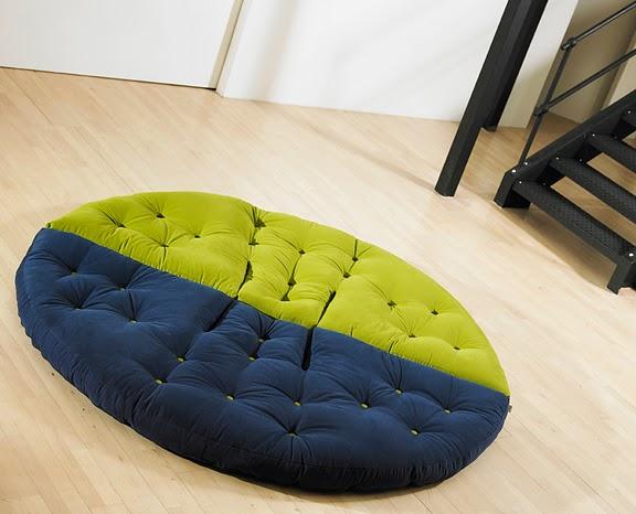 Karup - Fauteuil-Futon Nest - Déplié