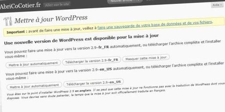 Wordpress 29 mise a jour #2 Découvertes du Web…