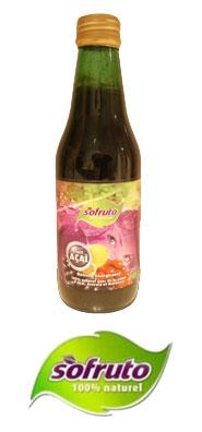 Sofruto: mélange de jus d\'acai et de fruits exotiques