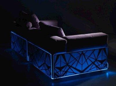 Lighted sofa par Colico