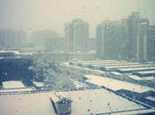 It's still snowing Beijing