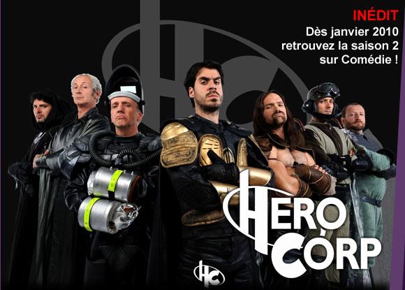 08/01 | PROMO: Le teaser de la saison 2 de Hero Corp (diffusé ce soir)