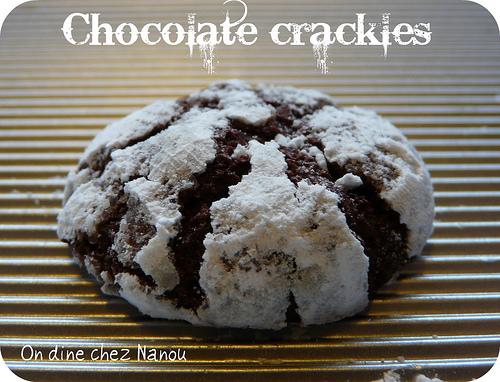 Chocolate crackles de Martha Stewart