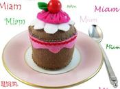 Cupcakes dévorer yeux