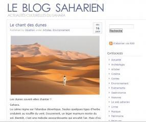 Le blog saharien