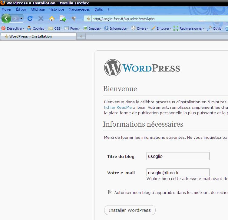 free activation wordpress