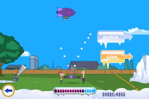 [Application IPA] Exclusivité EuroiPhone : Phineas and Ferb Arcade 1.0.1