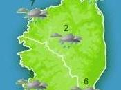 Fortes pluies, vents forts, neige moyenne altitude, Corse mercredi