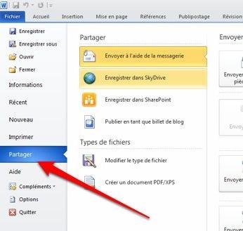 skydrive 1 Office 2010: sauvegardez vos documents automatiquement sur SkyDrive