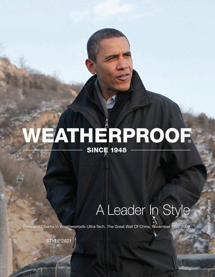 [Weatherproof - Obama] De l'audace nait le buzz