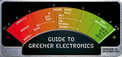 Greenpeace - Guide for a greener electronics - december 2009 - 14ème édition