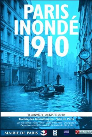 Paris inondé 1910