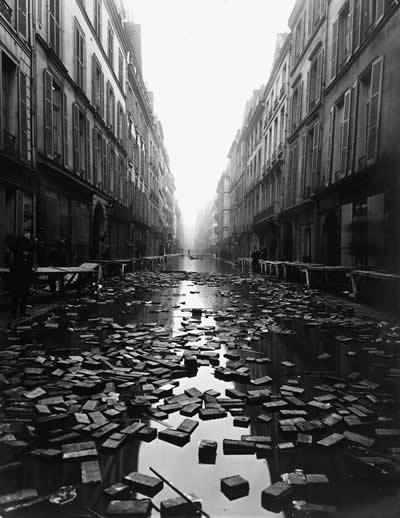Paris inondé1910 Rue Jacob
