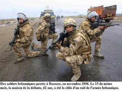 Irak Soldats britaniques dans la mire