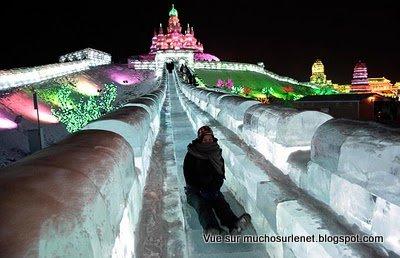 Harbin, sculptures sur glace