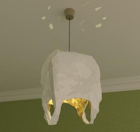 Plastic Bag Lamp