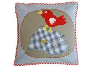 Coussin oiseau