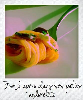 Petite recette de spaghettis pour finir les olives de l'apéro !