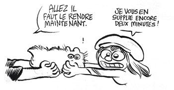 Les salons du chiot et du chaton, ça devrait être interdit.