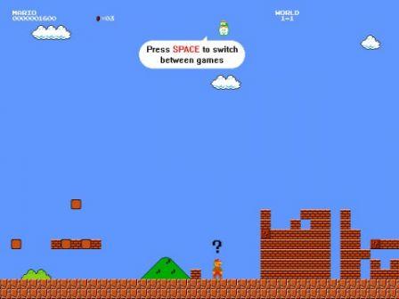 Tuper Tario Tros. (de Swing Swing Submarine) - quand Mario a besoin de Tetris...