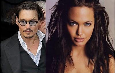 Angelina Jolie et Johnny Depp à Venise