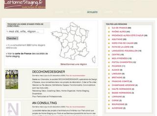 analyse des Annuaires de home staging